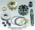 Гидромотор Kawasaki GM: 18/20/30/35VL/35VA - запчасти