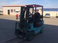 Японский вилочный погрузчик Mitsubishi Fg18 газ