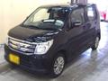 Хэтчбек кей-кар Suzuki Wagon R кузов MH44S модификация FZ гв 2015 4WD пробег 102 т. км синевато-чёрный