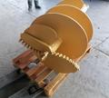 Сменный шнек гидробура на экскаватор Mecalac 15MC Xinyuan C150W Smkgroup SMK SE160W SE215W