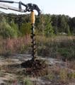 Ямобур сменный со шнеками для Bobcat 442 444 E60 E62 E63 E64 E80 E85, Develon DX55W DX35X