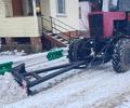 Приспособление для уборки грунта из-под барьерного ограждения