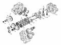 Запчасти для насоса Rexroth A8VO28/55/80/107/140/160/200