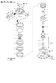 Запчасти гидромотора поворота для экскаватора Hyundai R210W-9S