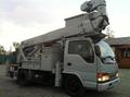 Аренда Автовышки 16 метров Телескопическая Isuzu Elf.