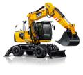 Экскаватор полноповоротный колёсный 0,8 м*3 JCB 160