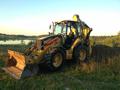 Аренда экскаватора погрузчика CAT 434e