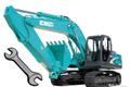 Запчасти спецтехники Kobelco