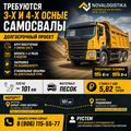 Требуются 3-х и 4-х осные самосвалы | Песок | 101 км | Оплата 1-2 раза в неделю