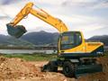 Услуги колёсного экскаватора HYUNDAI R-170