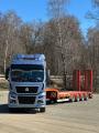 Трал низкорамный, раздвиждной, 4-х осный, грузоподъёмность 50 тонн