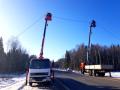 Автовышка на базе манипулятора DAF -16 метров