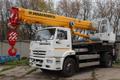 КС-55744, «Ивановец», г/п 25 тонн, стрела 21,0 м. на базе шасси КамАЗ-53605 (4х2) ЕВРО-4