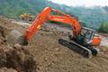 Аренда миниэкскаватора  Hitachi zx30