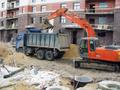 Вывоз строительного мусора машиной 20 кубов