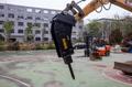 Гидромолот для экскаватора-погрузчика JCB 3X