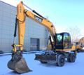 Аренда полноповоротного колёсного экскаватора JCB 180W