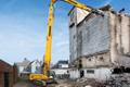 Экскаватор DEMOLITION Hitachi 400 стрела 21 метр, гидроножницы для сноса зданий