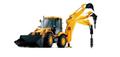 Экскаватор-погрузчик JCB 4CX c гидромолотом