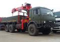 Камаз 43118 бортовой с кран манипулятором кму KANGLIM 1256