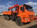 КАМАЗ 43118  бортовой с кран манипулятором КМУ Инман ИТ 200