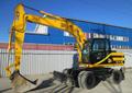Аренда колёсного полноповоротного экскаватора jcb 160