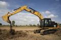 Аренда экскаватора гусеничного cat 318