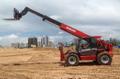 Аренда телескопического погрузчика Manitou