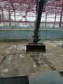 Аренда колёсного полноповоротного экскаватора
