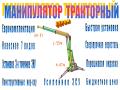 Манипулятор тракторный "DLA". Еврокомплектация. Быстросменный. Система "СУПРМ"